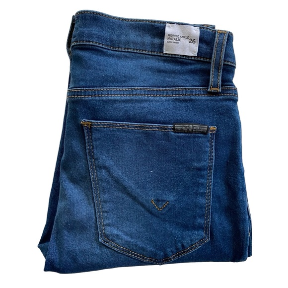 Hudson Los Angeles Natalie Super Skinny Mid Rise Ankle Jeans Women’s Size 26 - Picture 15 of 16